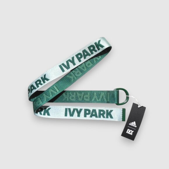 Adidas X Ivy Park Accessories - Adidas x IVY PARK Green IVP Logo Belt Size M/L